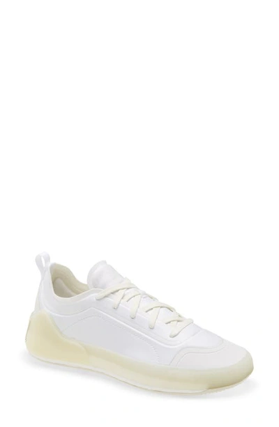 Shop Adidas By Stella Mccartney Treino Primegreen Low Top Sneaker In White/ White/ White