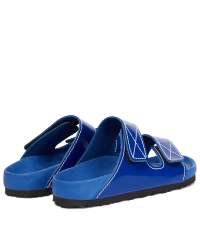 Proenza Schouler Ps X Birkenstock Arizona Sandal In Berlin Cobalt In Blue