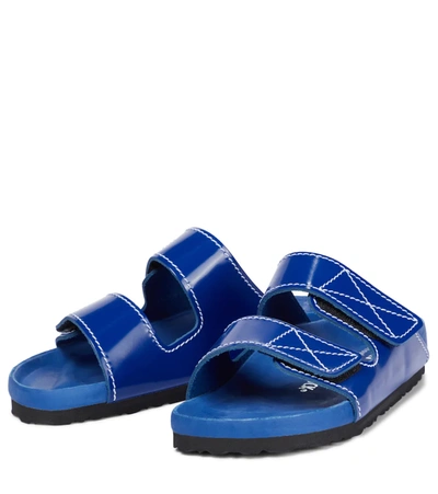 Proenza Schouler Ps X Birkenstock Arizona Sandal In Berlin Cobalt In Blue