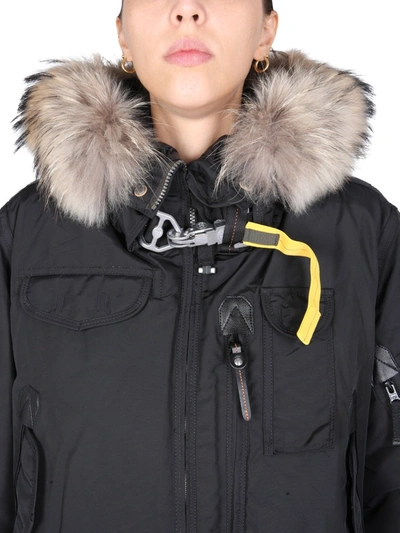 Shop Parajumpers "gobi" Down Jacket In Black