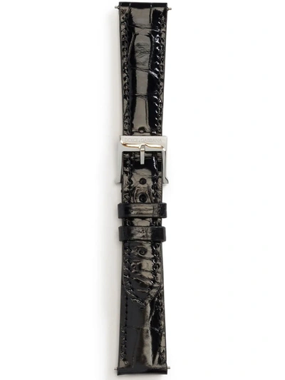 Dolce & Gabbana Uhrenarmband Mit Logo-prägung In Schwarz