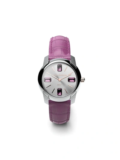 Dolce & Gabbana Dg7 Rainbow 34mm In Rosa