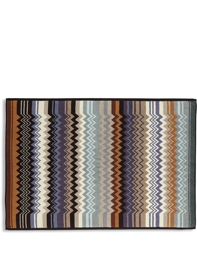 Shop Missoni Giacomo Face Towels (set Of 6) In Grün