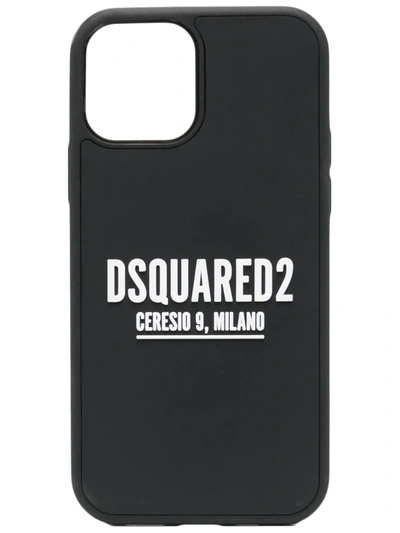Shop Dsquared2 Logo-print Iphone 12 Pro Case In Schwarz