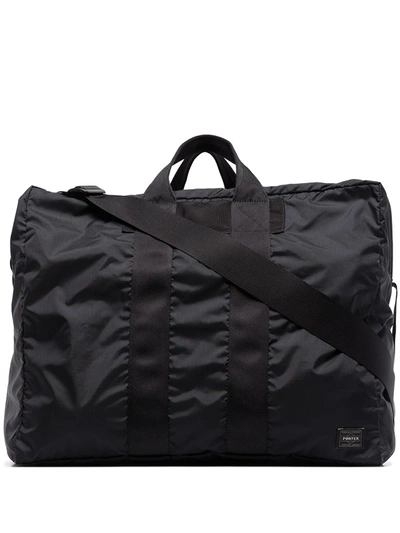 Shop Porter-yoshida & Co Two-way Duffle Bag In Schwarz