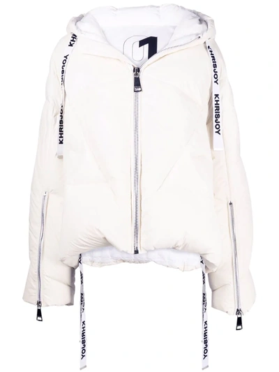 ICONIC 反光效果蓬松夹克