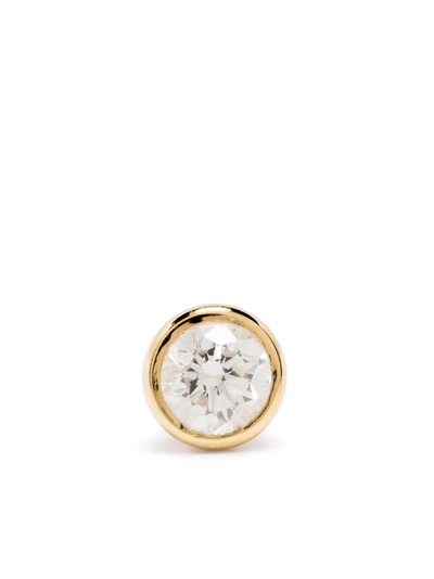 Courbet 18kt Recycled Yellow Gold Origine Laboratory-grown Diamond Stud Single Earring In Gold