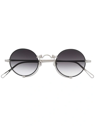 Shop Matsuda Round-frame Sunglasses In Silber