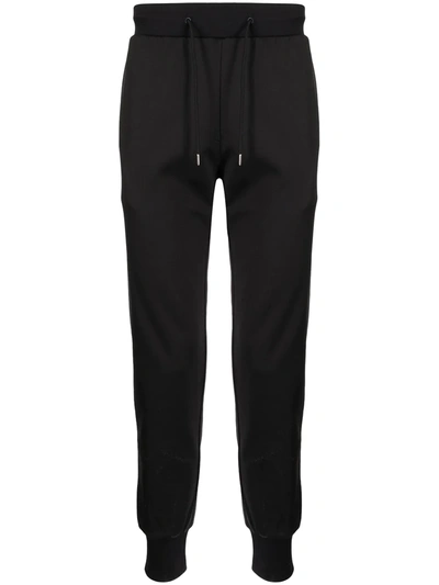 Paul Smith Artist-stripe Drawstring Track Pants In Schwarz
