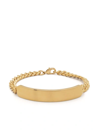 Shop Apc Chain-link Bracelet In Gold