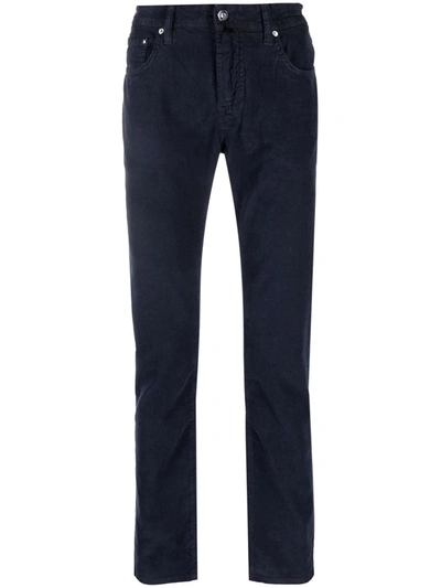 Shop Jacob Cohen Slim-fit Denim Jeans In Blau