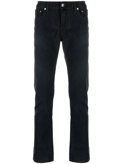 Shop Jacob Cohen Slim-fit Denim Jeans In Schwarz