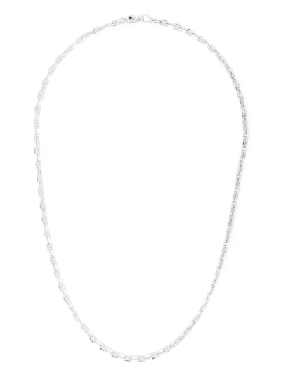 Shop Tom Wood Cable Chain Necklace In Silber
