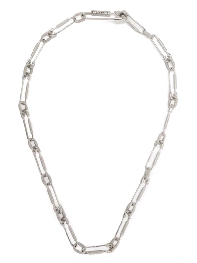 Shop Givenchy G Clip Necklace In Silber