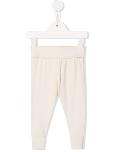Studio Clay Elasticated Tapered Trousers In Neutrals