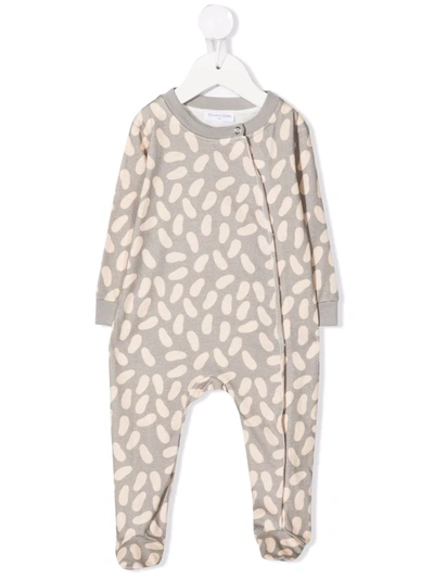 Shop Studio Clay Bean-print Pajamas In Grey