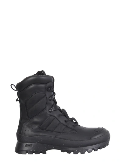 Shop Mcq By Alexander Mcqueen In-8 Tactical Boots In Black