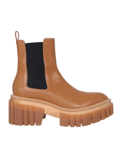 Shop Stella Mccartney Emilie Boots In Brown