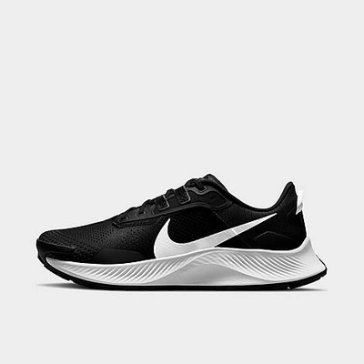 Shop Nike Men's Pegasus Trail 3 Running Shoes In Black/dark Smoke Grey/pure Platinum