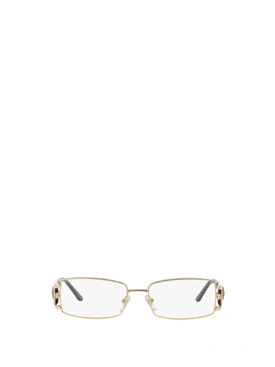 Shop Versace Ve1163m Pale Gold Glasses