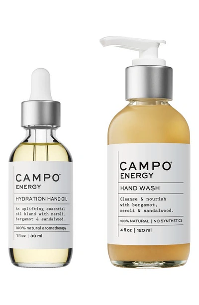 Shop Campo Aromatherapy Hydration Hand Oil & Hand Wash Set In Energy