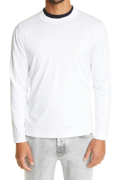 Shop Brunello Cucinelli Regular Fit Crewneck T-shirt In White