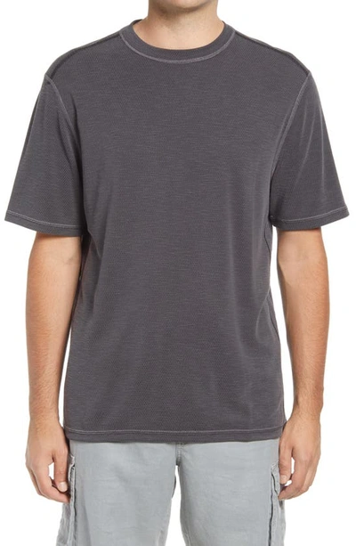 Shop Tommy Bahama Flip Sky Islandzone® Reversible T-shirt In Black