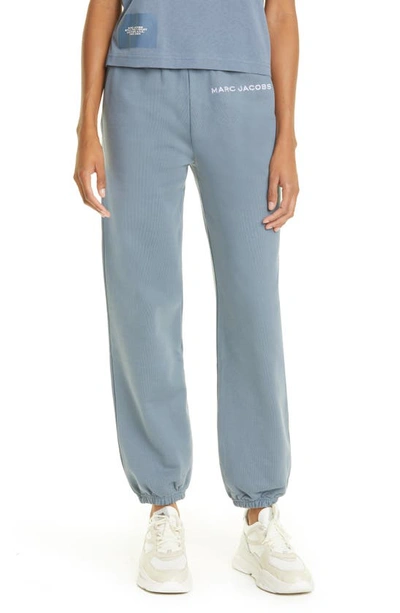 Shop Marc Jacobs The Sweatpants In Blue Shadow