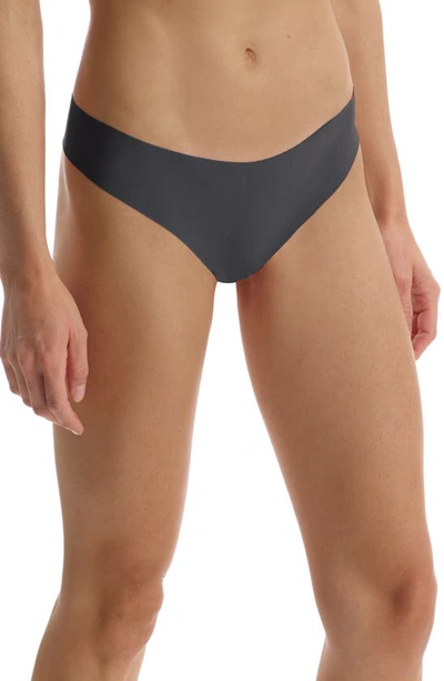 Shop Commando Butter Thong In Graphite