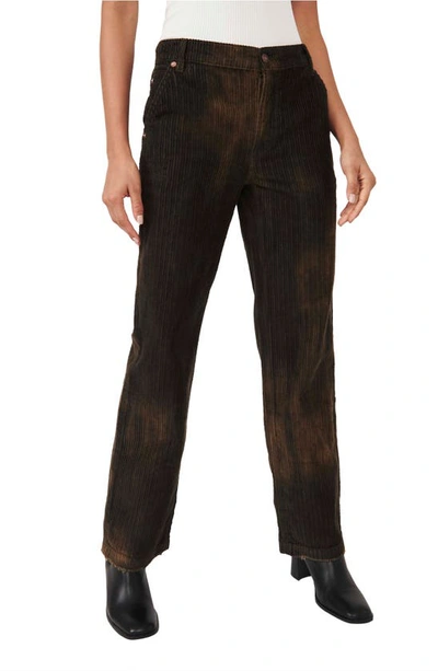 Shop Free People Reese Pitched Straight Leg Corduroy Pants In Chava