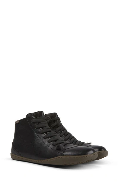 Camper Peu Cami High Top Sneaker In Black