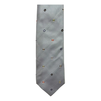 Pre-owned Marc Jacobs Silk Tie In Blue