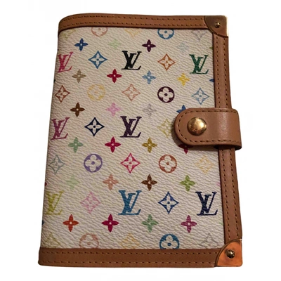 Pre-owned Louis Vuitton Cloth Diary In Multicolour