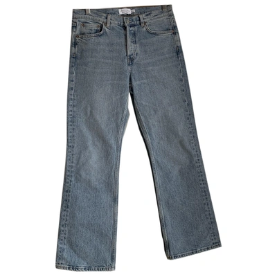 Pre-owned & Other Stories & Stories Straight Jeans In Blue