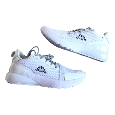 Pre-owned Kappa Low Trainers In White