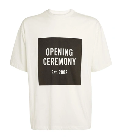 Shop Opening Ceremony Cotton Logo T-shirt In Multi