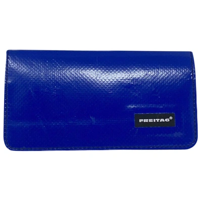 Pre-owned Freitag Wallet In Blue