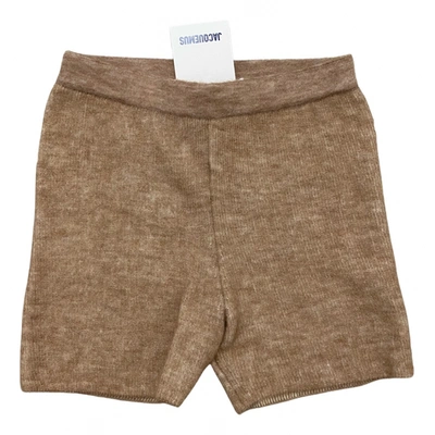 Pre-owned Jacquemus Wool Shorts In Camel