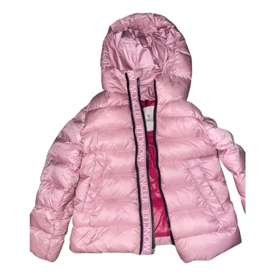 Pre-owned Moncler Kids' Classic Jacket In Pink