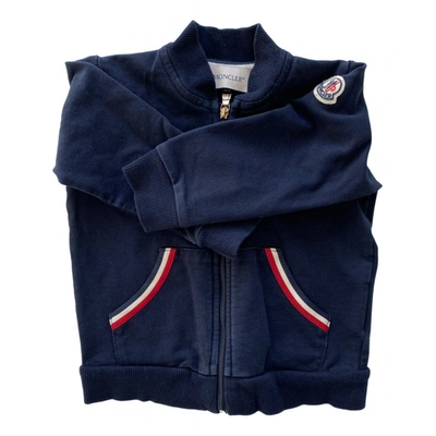 Pre-owned Moncler Kids' Top In Navy
