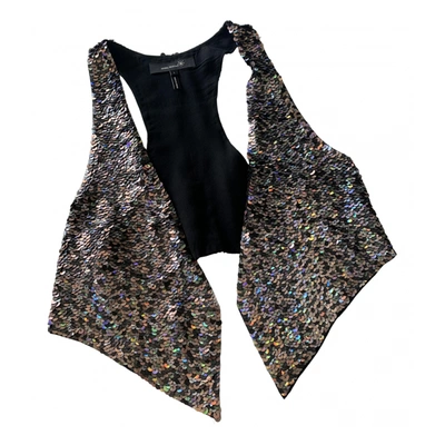 Pre-owned Isabel Marant Étoile Glitter Short Vest In Multicolour
