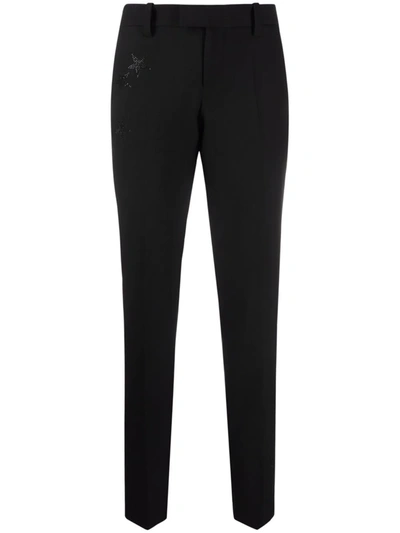 Shop Zadig & Voltaire Slim-fit Suit Trousers In Schwarz