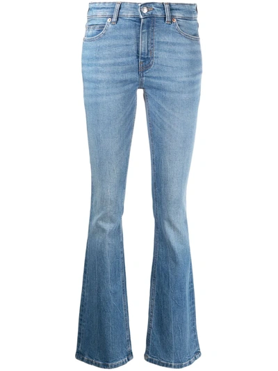 Shop Zadig & Voltaire Eclipse Flared Jeans In Blau