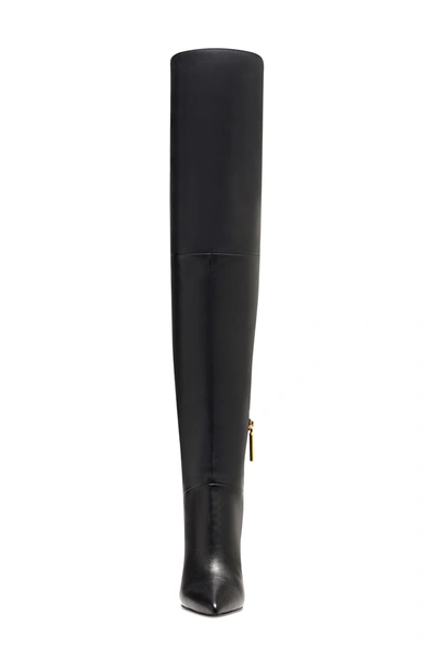 Louise Et Cie Wasi Over The Knee Boot In Black Siena Silk | ModeSens