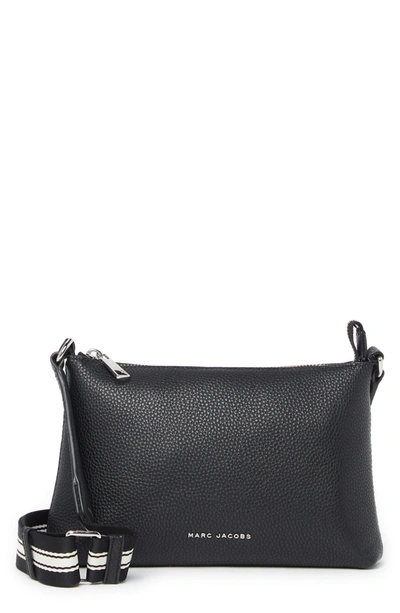 Shop Marc Jacobs The Cosmo Leather Crossbody Bag In Black