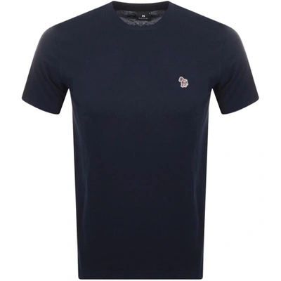 Shop Paul Smith Regular Fit T Shirt Navy