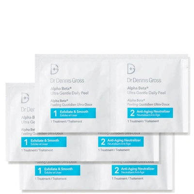 Shop Dr Dennis Gross Skincare Alpha Beta Ultra Gentle Daily Peel (pack Of 30, Worth $102)