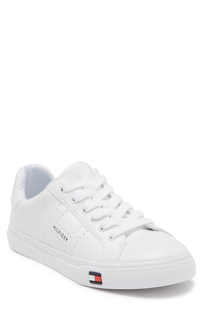 Shop Tommy Hilfiger Classic Low Top Sneaker In Whill