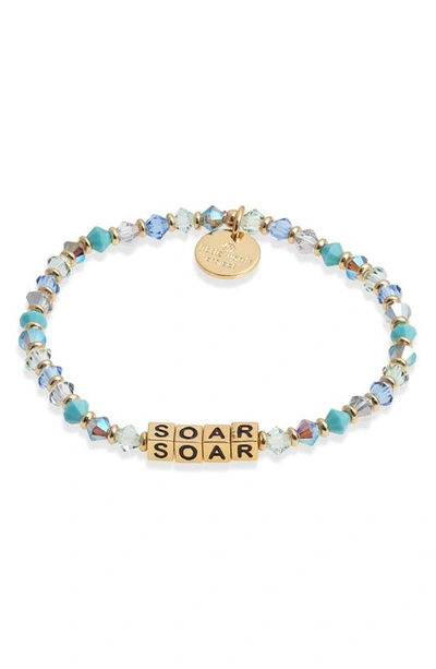 Shop Little Words Project Soar Bracelet In Blue