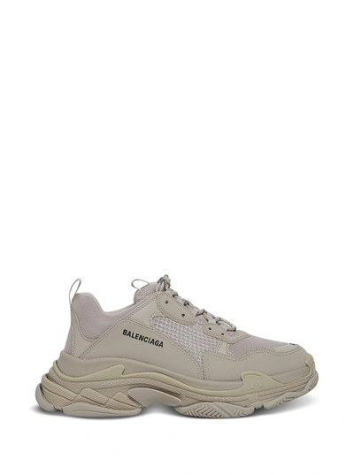 BALENCIAGA TRIPLE S BEIGE SNEAKERS 536737W2FW19700